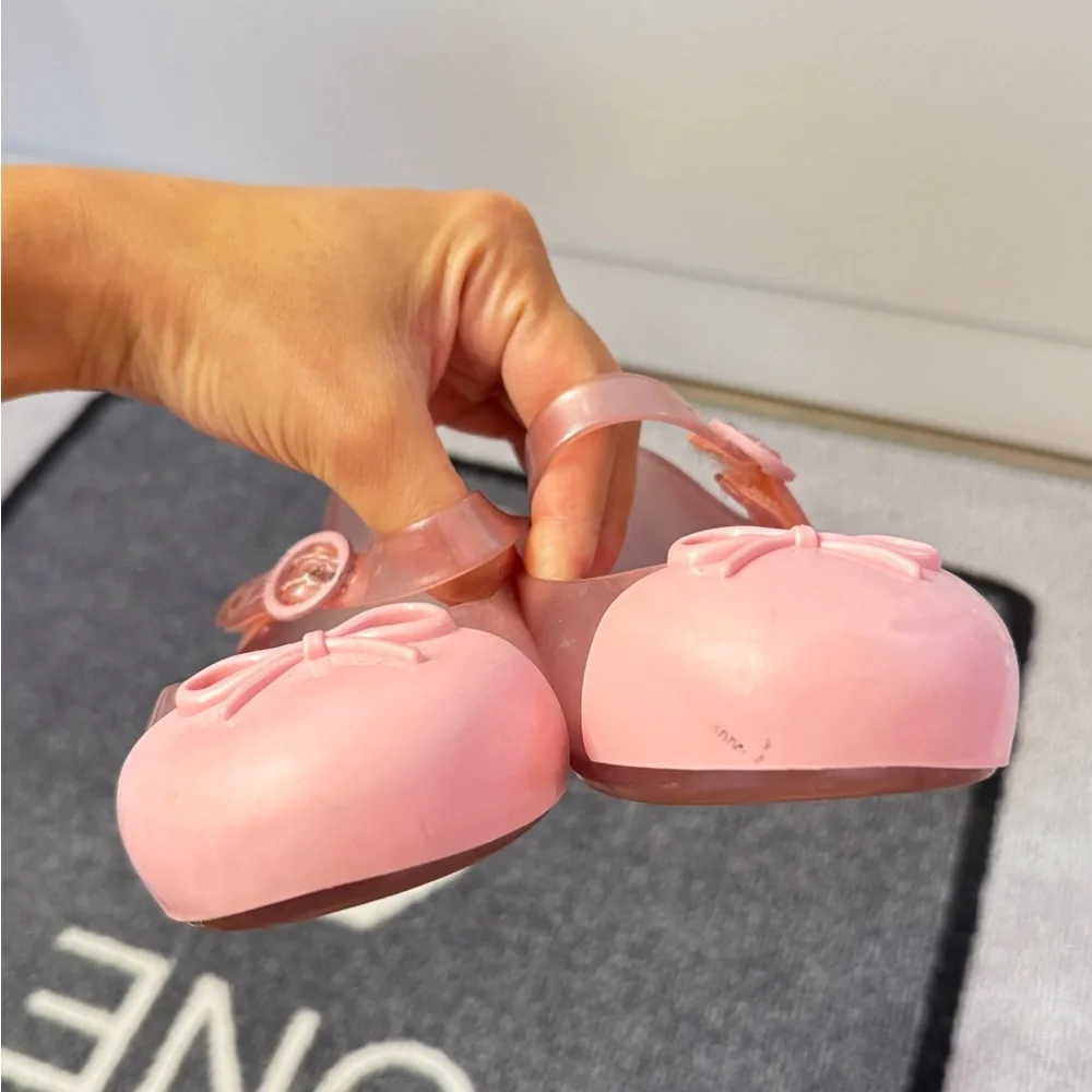 Mini Melissa Pink Mary Jane Shoes for Toddler size 9 - Picture 2 of 7